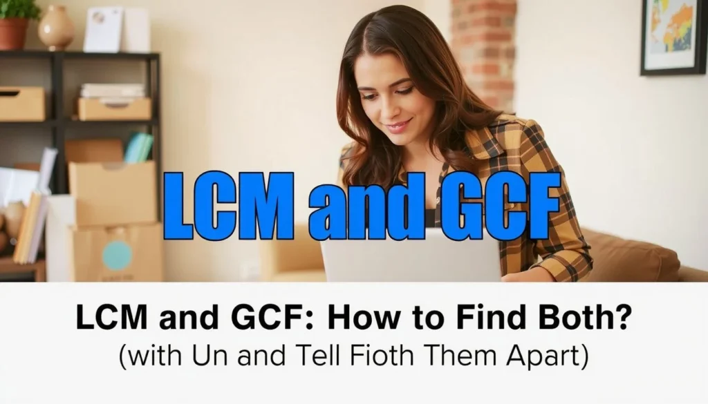lcm gcf — LCM and GCF: How to Find Both (and Tell Them Apart)