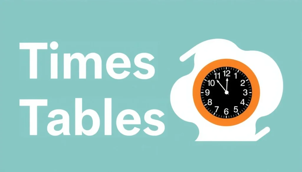 times tables — Times Tables: A Parent and Learner Guide to Mastery